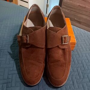Brown Suede Truffle Man Shoes by Asos